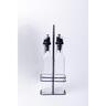 Oil & Vinegar Set In Black Holder 2x 250ml Black