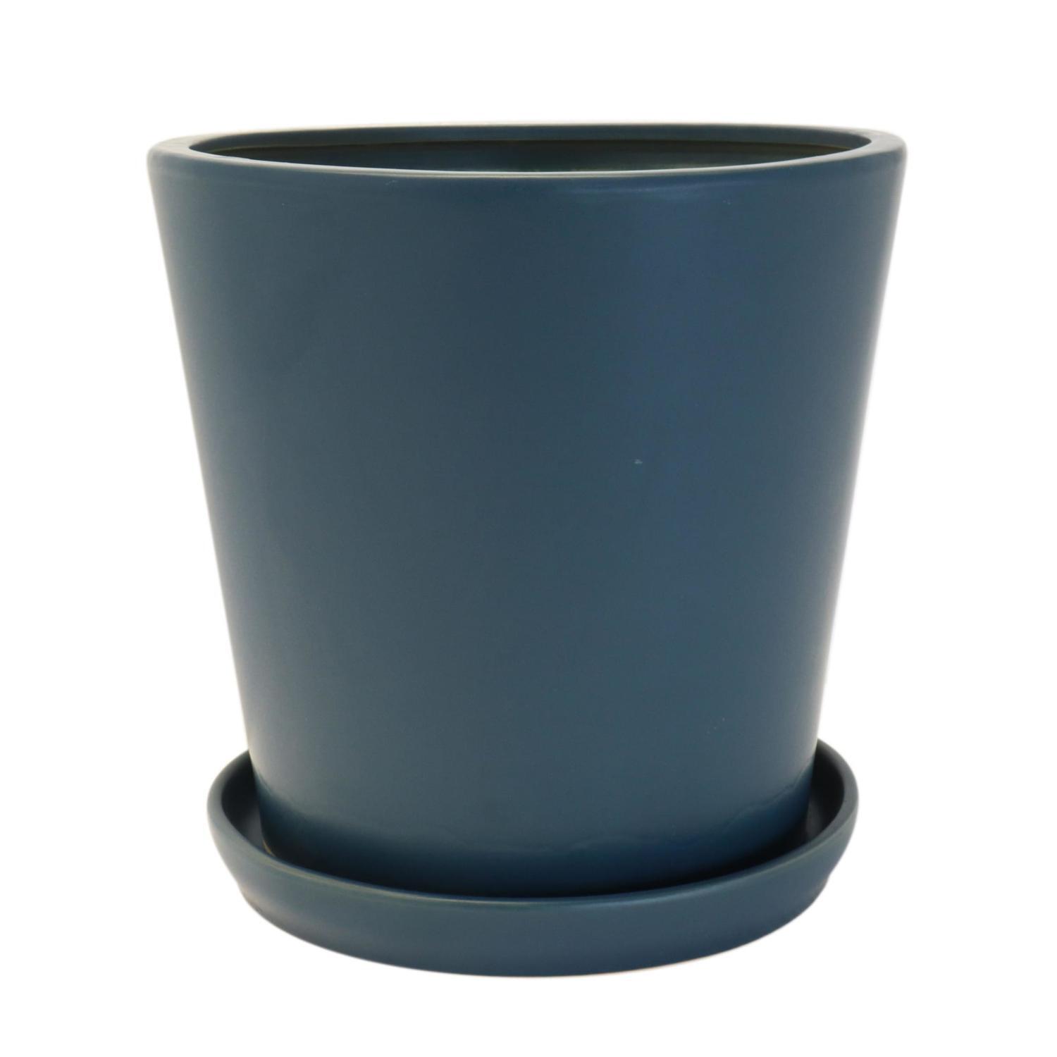 Glazed Round Pot