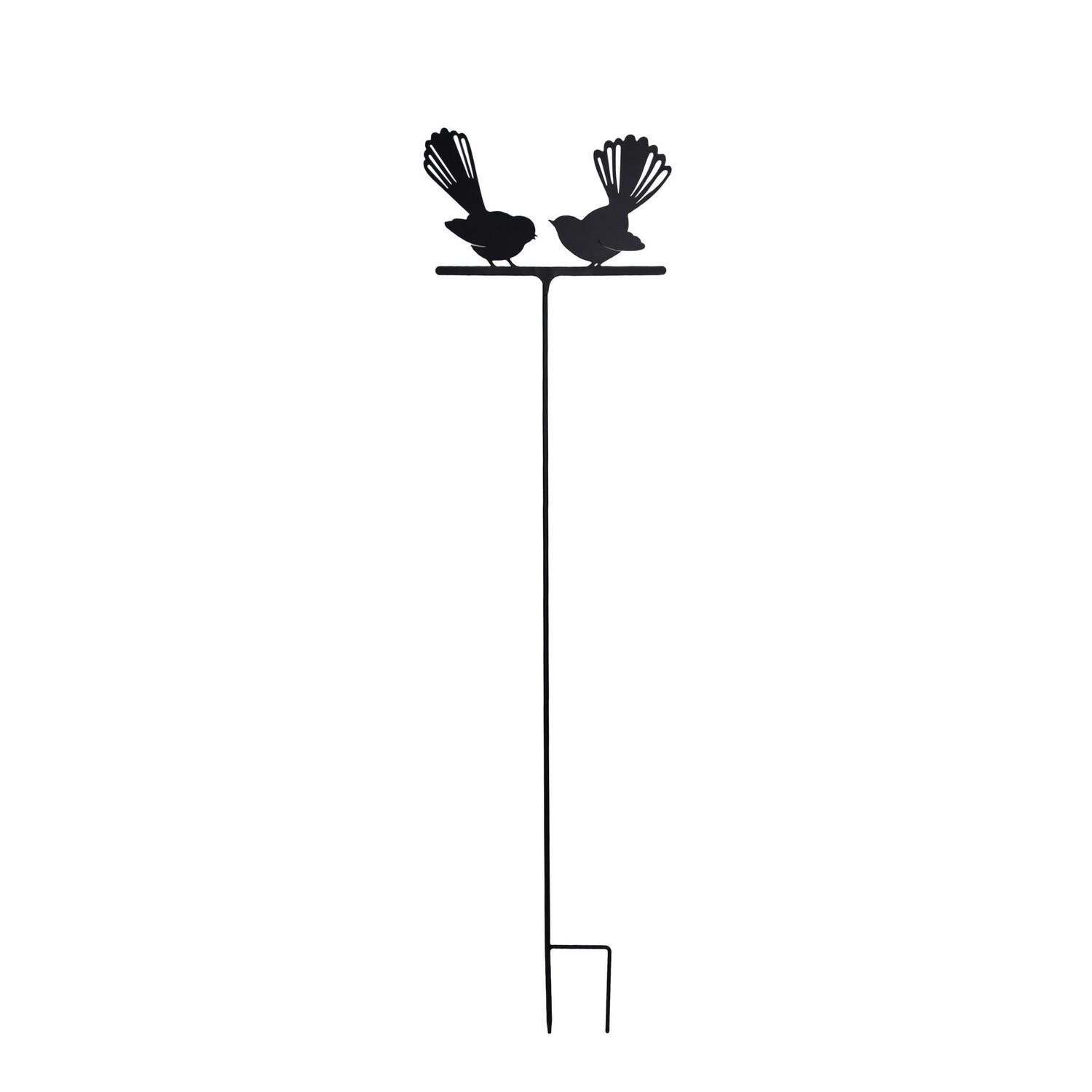 Kiwiana Metal Fantail Pair Stake 130cm