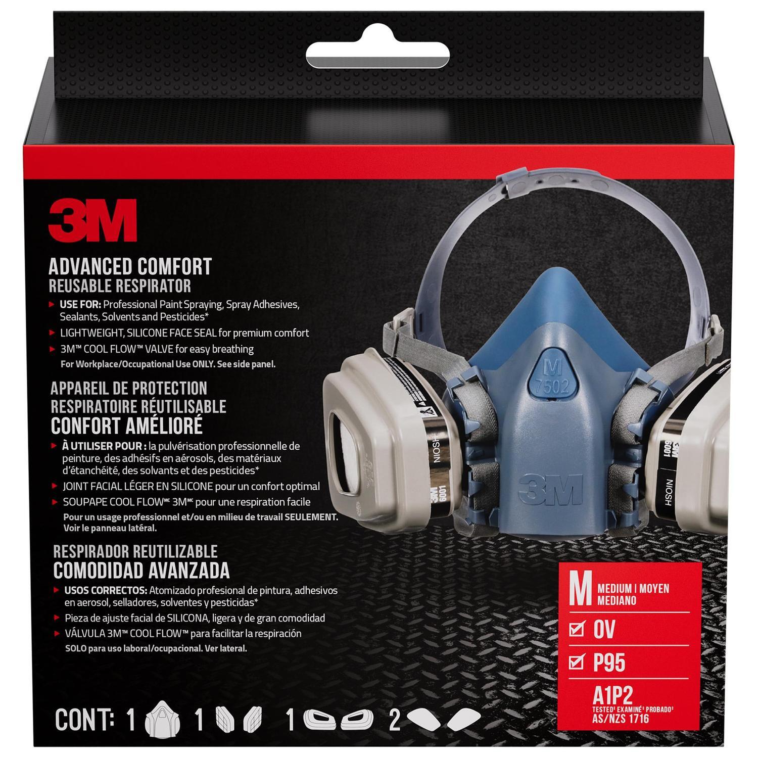 Professional Paint Respirator 7512PA1-A-NA