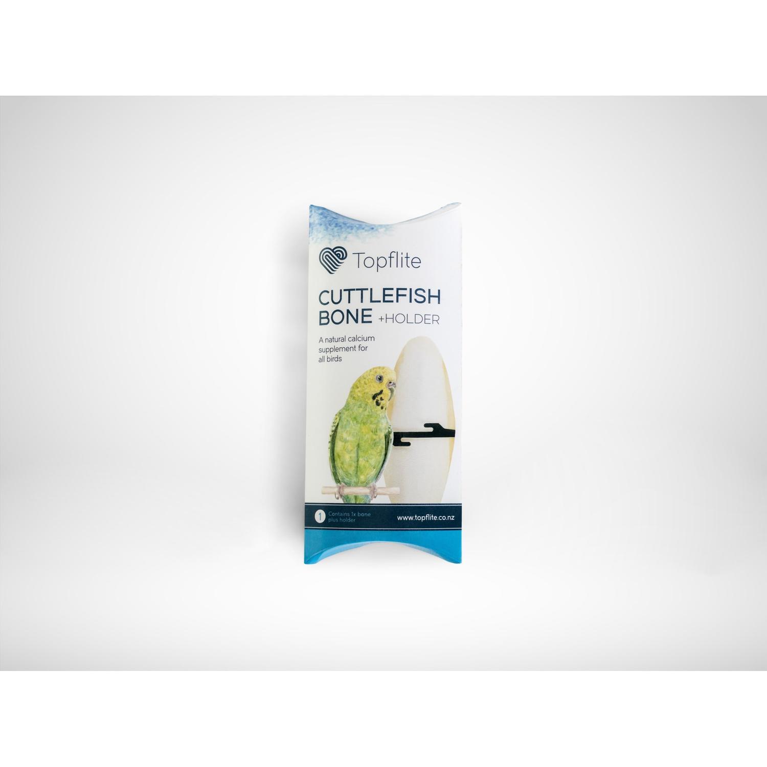 Aviary Bird Cuttlefish Bone with Holder
