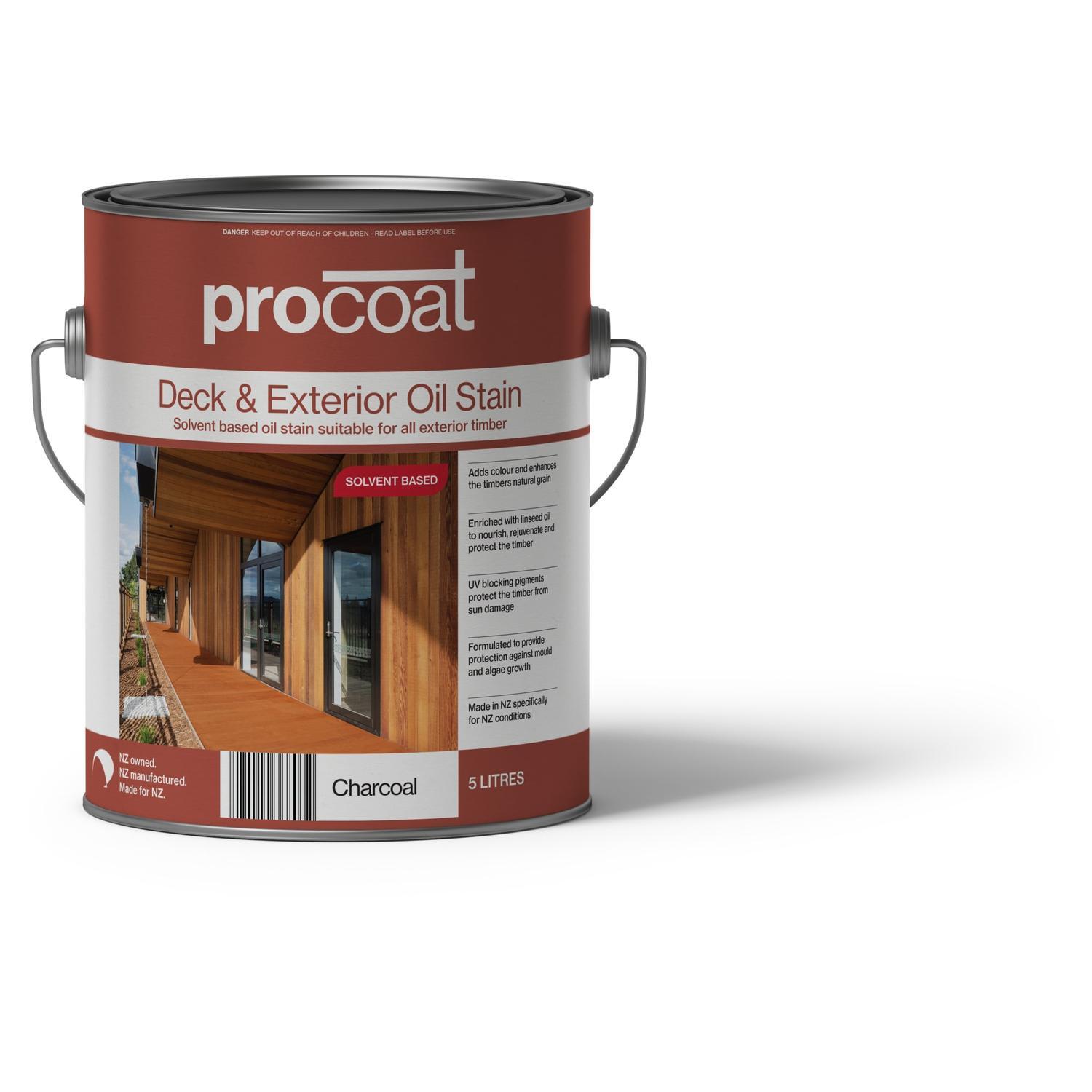 Deck and Exterior Oil Stain Solvent Based