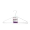 Coat Hanger Wire PE White 10 Pack
