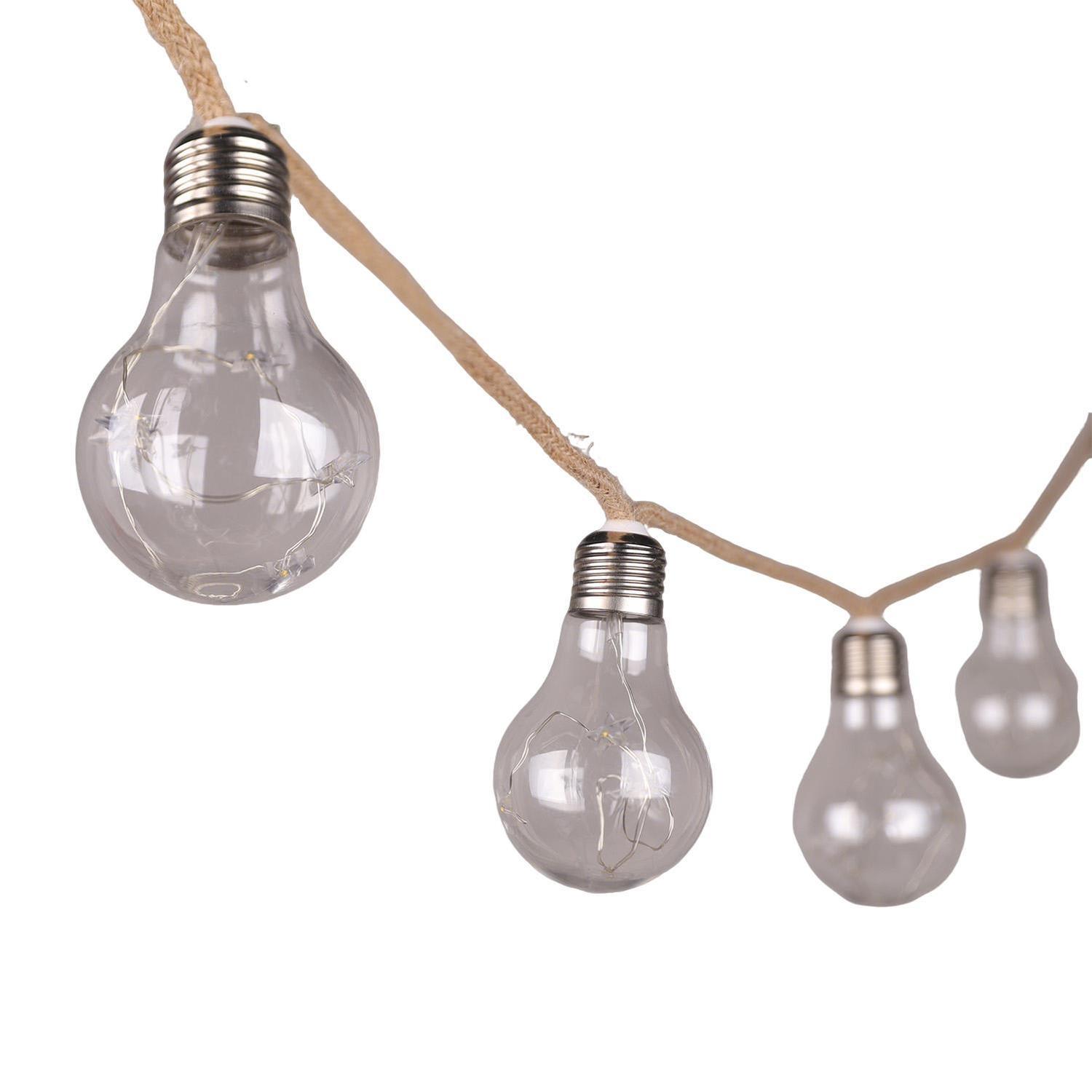 Festoon Lights with Stars 1.8m