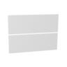 Floor Standing Vanity Cabinet Handleless Drawer Front Set 900mm Arctic Ice