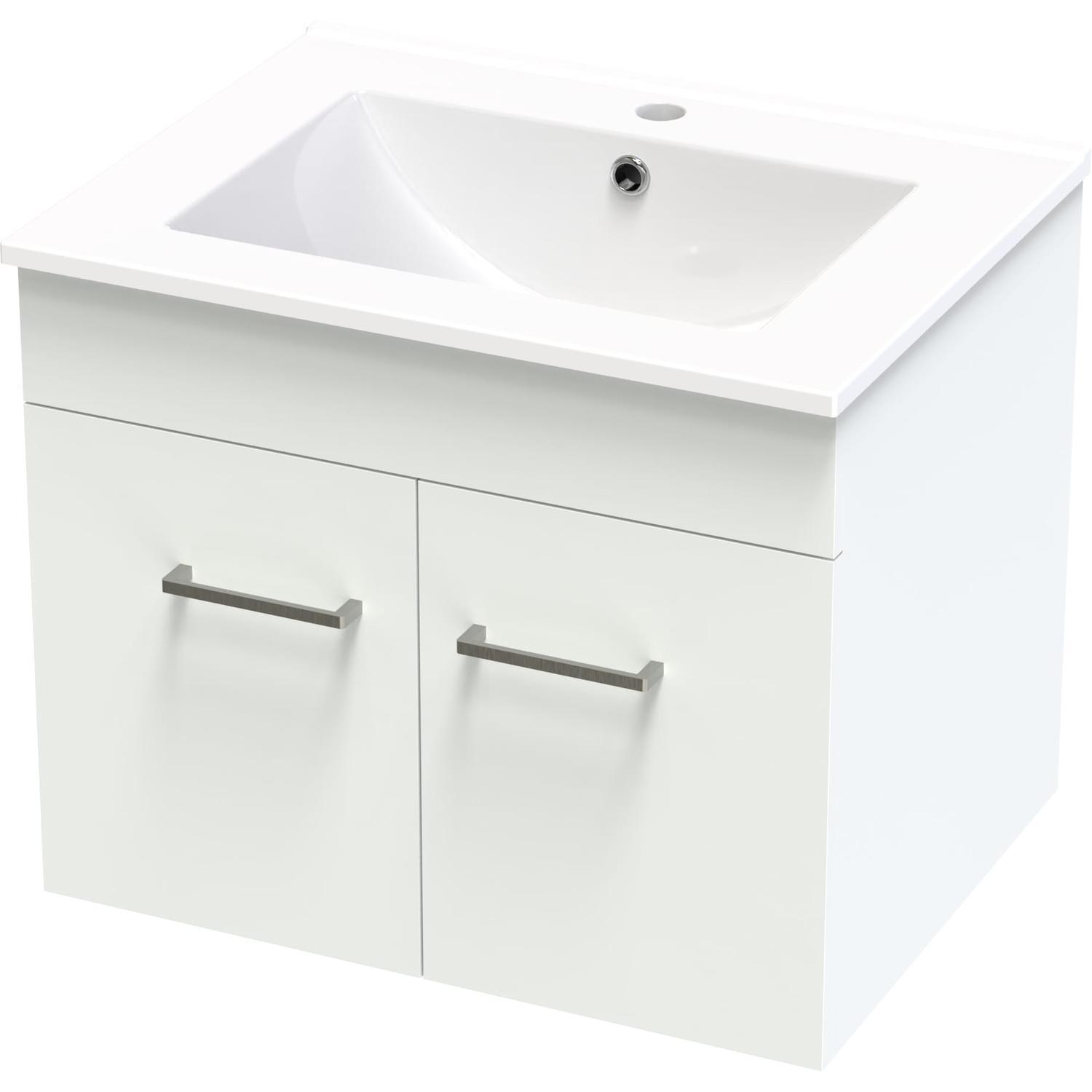 Classic Valley 600 Wall White Melamine