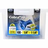 Concrete Screws Countersunk Head 100 Pack
