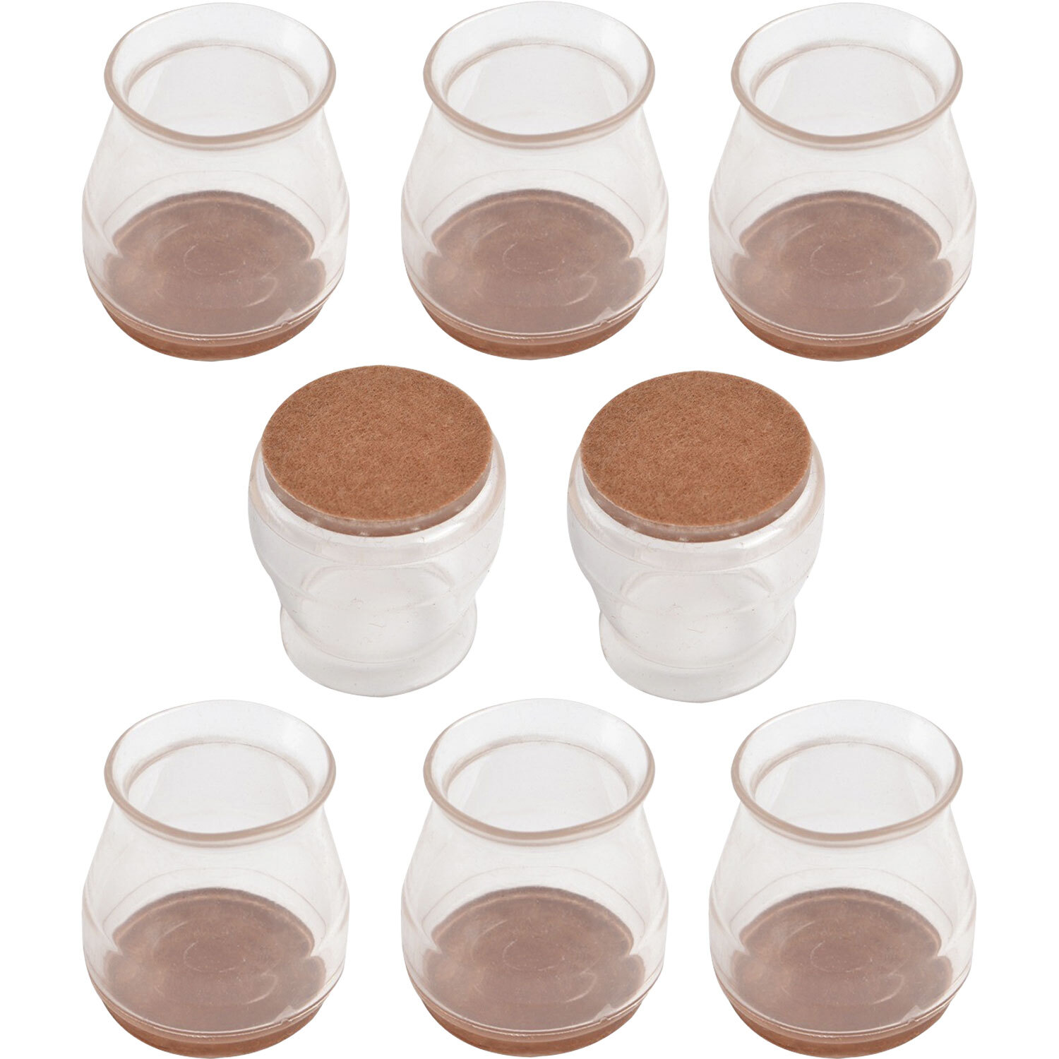 Chair Tips 24mm Clear