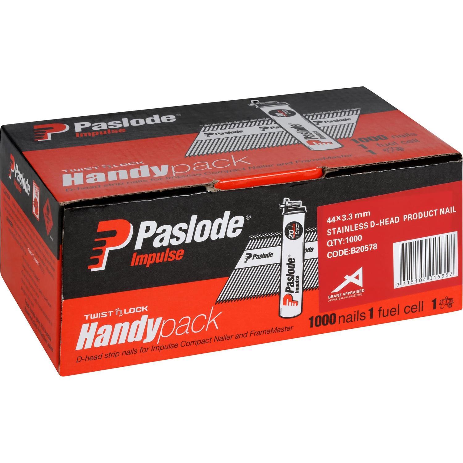 Collated Nails Handy Pack with Fuel Cell