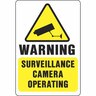 Surveillance Camera Sign W:355mm, L: 235mm
