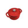 Casserole Dish Cast Iron Enamel 100mm Red