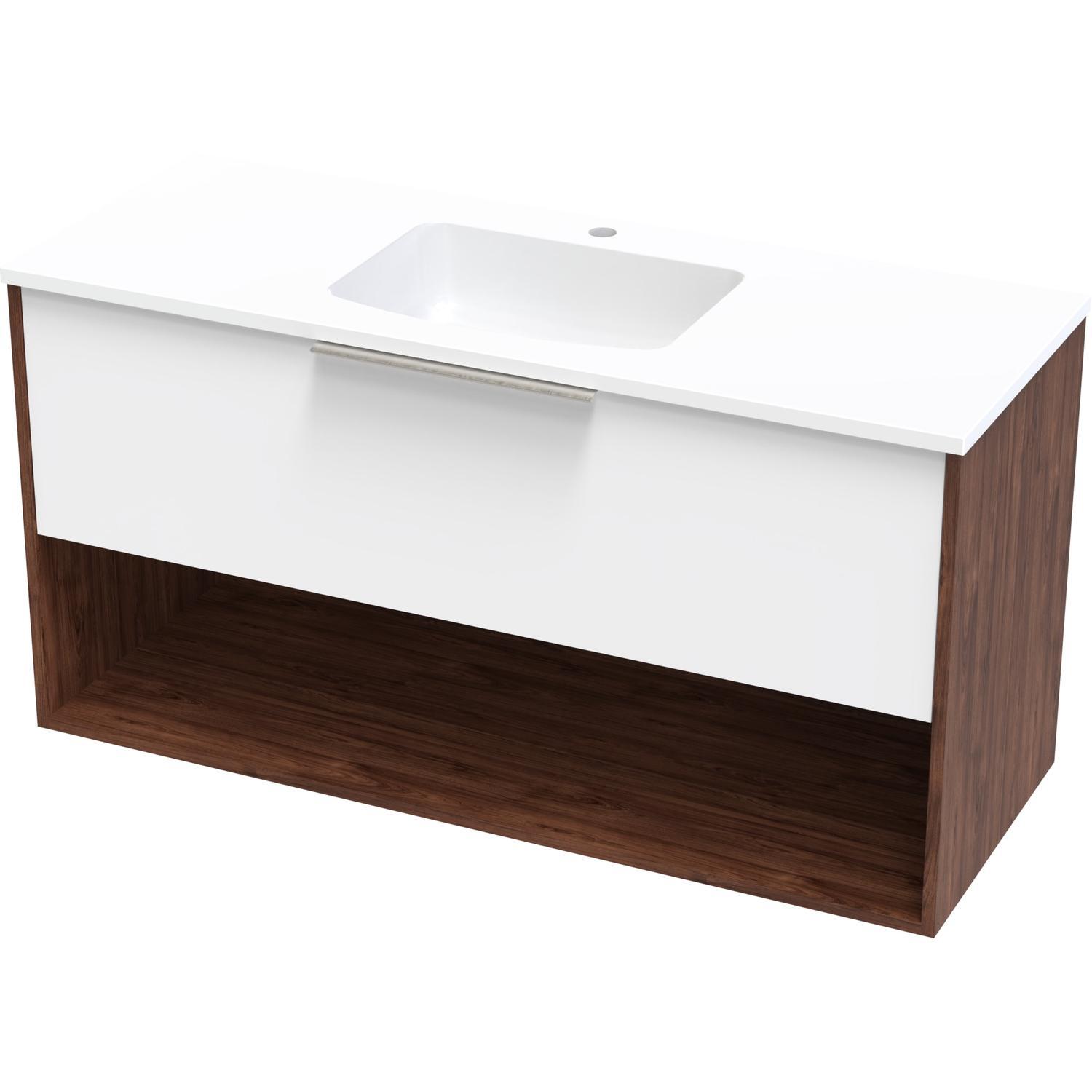 Nikau Grove 1200 Drawer Open Ultra Gloss White/Colour