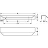 Designer Edge Pull Handle