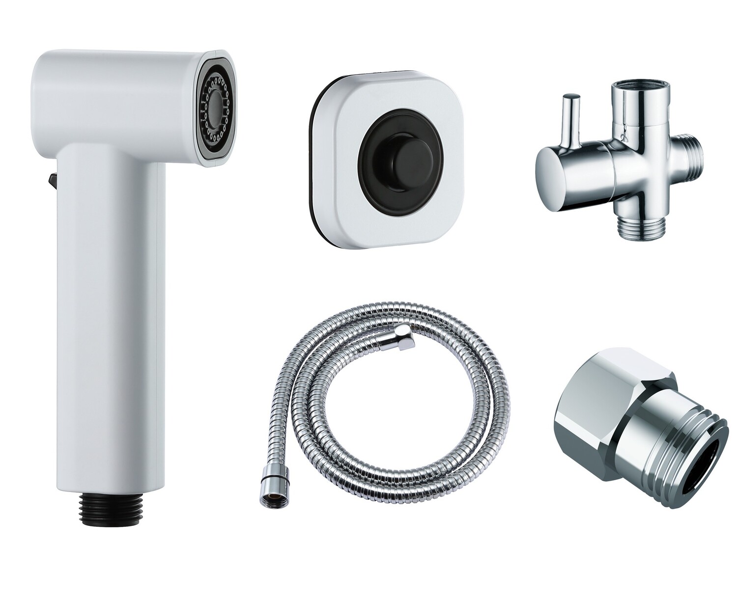Bidet Sprayer Set White