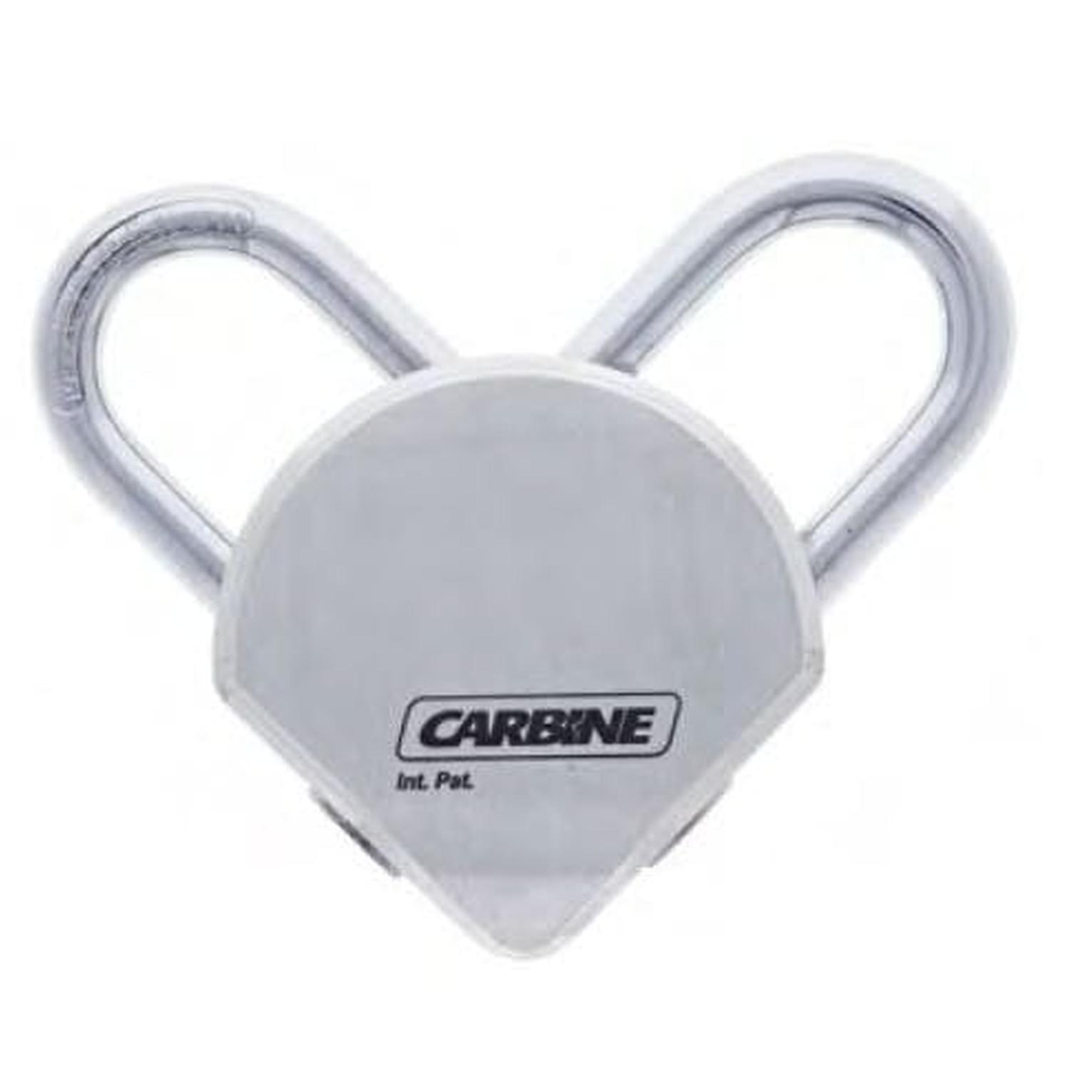 Dual Shackle & Cylinder Padlock