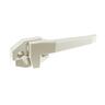 Window Handle Wedgeless Low Profile Right Hand  Off White