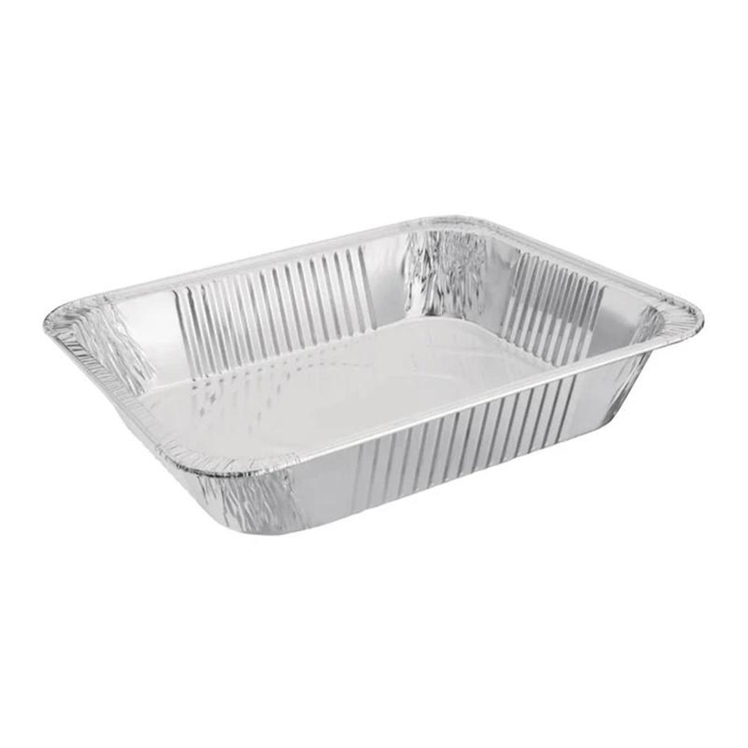 Chafer Half Food Pan 2 Pack Aluminium