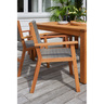 Outdoor Karrigum & Wicker Dining Chair