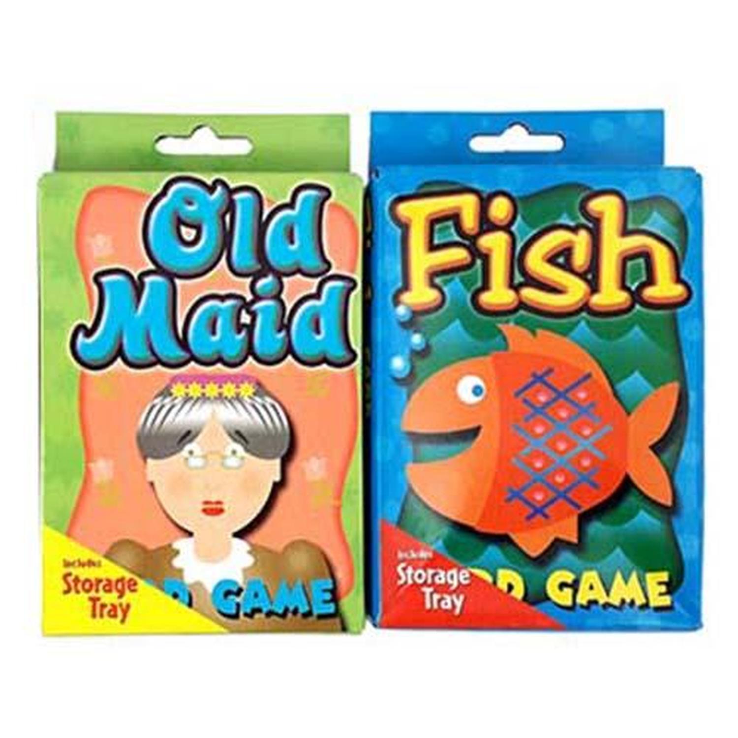 Playing Cards Fish and Old Maid