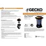 Rechargeable Cordless Bug Zapper Black