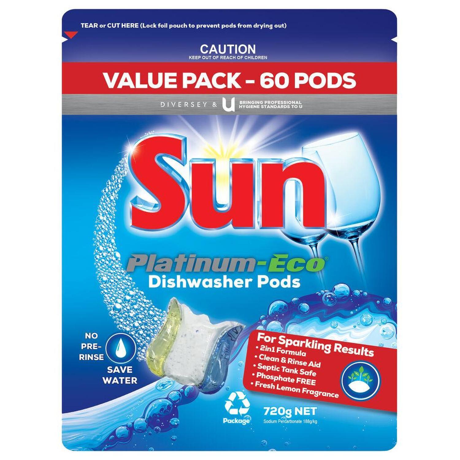 Diswasher Pods 60 Pack