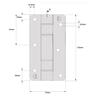D&D KwikFit SelfClose Hinge Aluminium