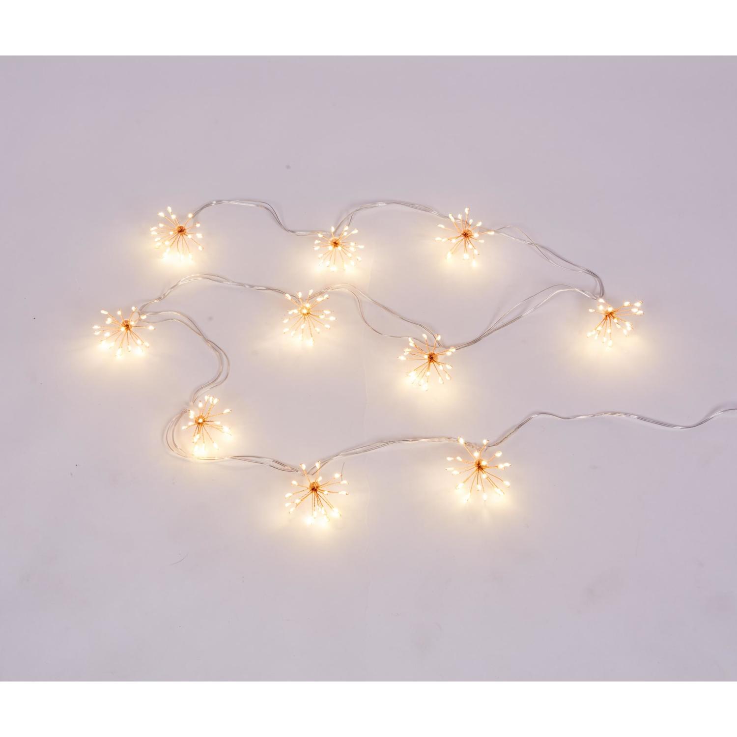 10 Starburst Solar String Lights