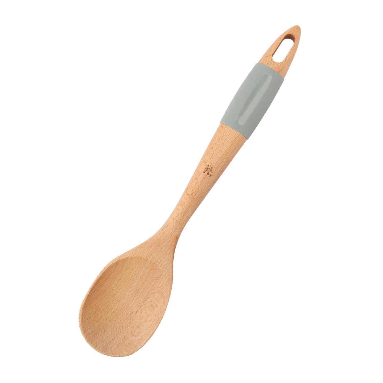 Beech Wood Solid Spoon