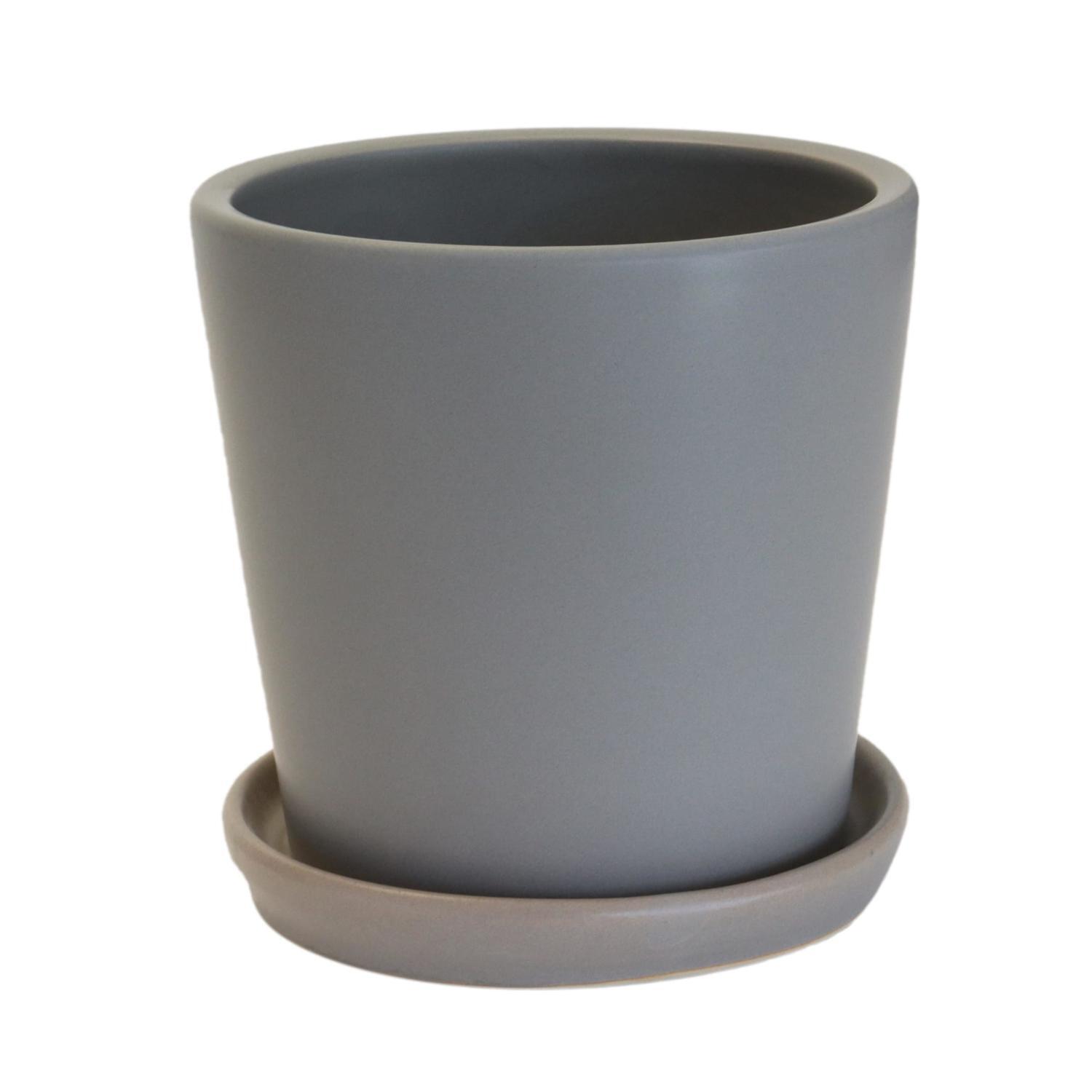 Glazed Round Pot