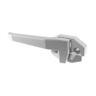 Window Handle Wedgeless Low Profile Left Hand  Silver Pearl
