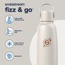 Fizz and Go 900ml Metal Bottle Sand