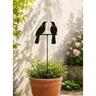 Kiwiana Metal Tui Pair Stake 55cm