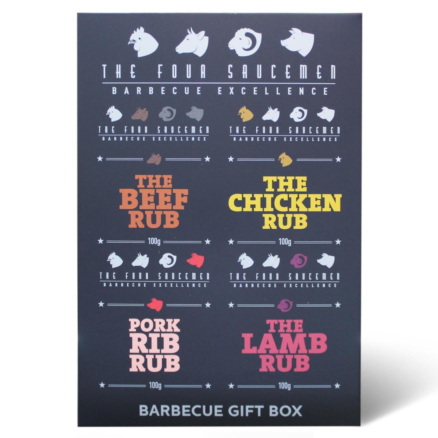 Barbecue Varieties Gift Box 4 Pack 100 g