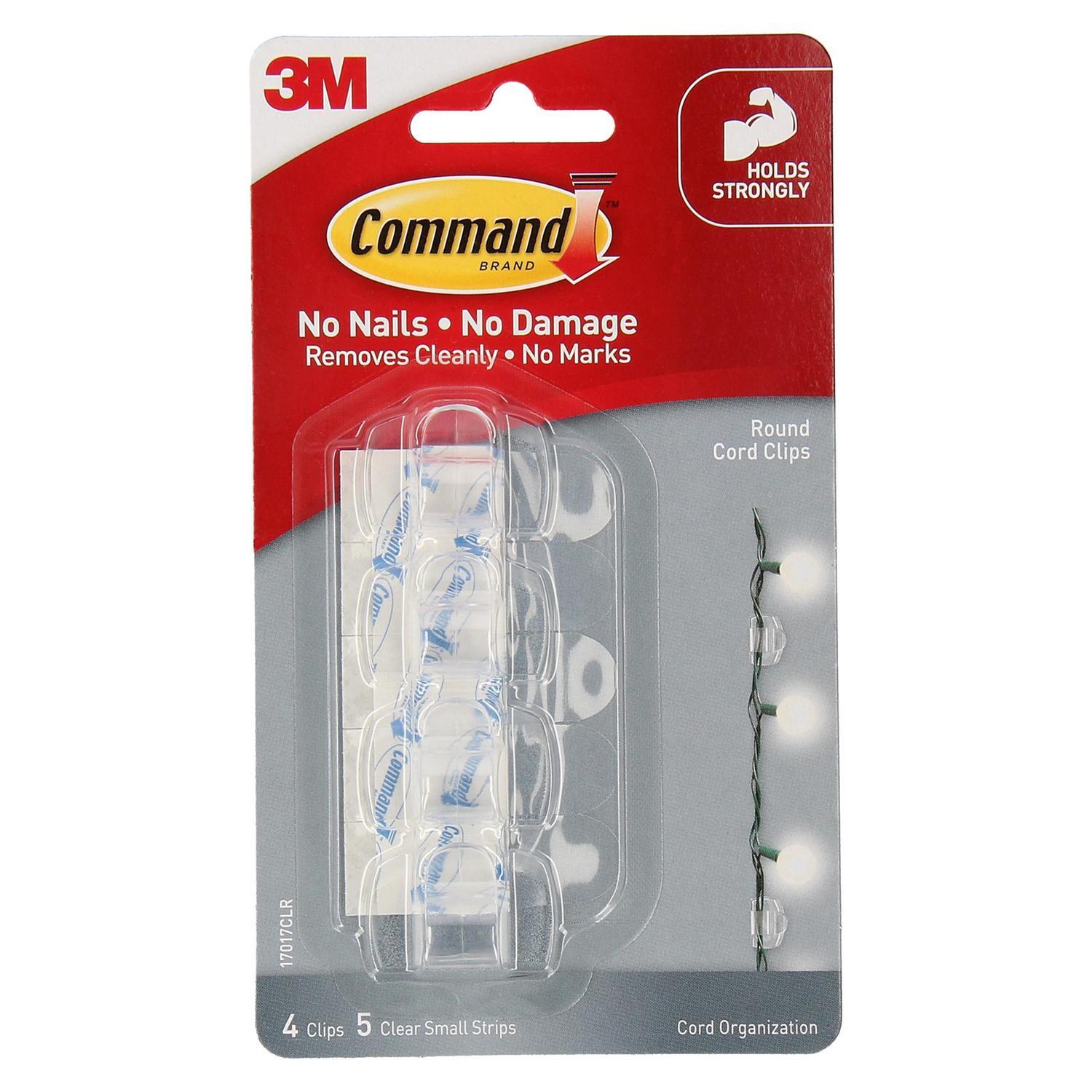 Command Adhesive Round Cord Clips