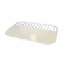 Optim Dwv Sanitary Gully Dish Lid uPVC 100mm Pearl Grey