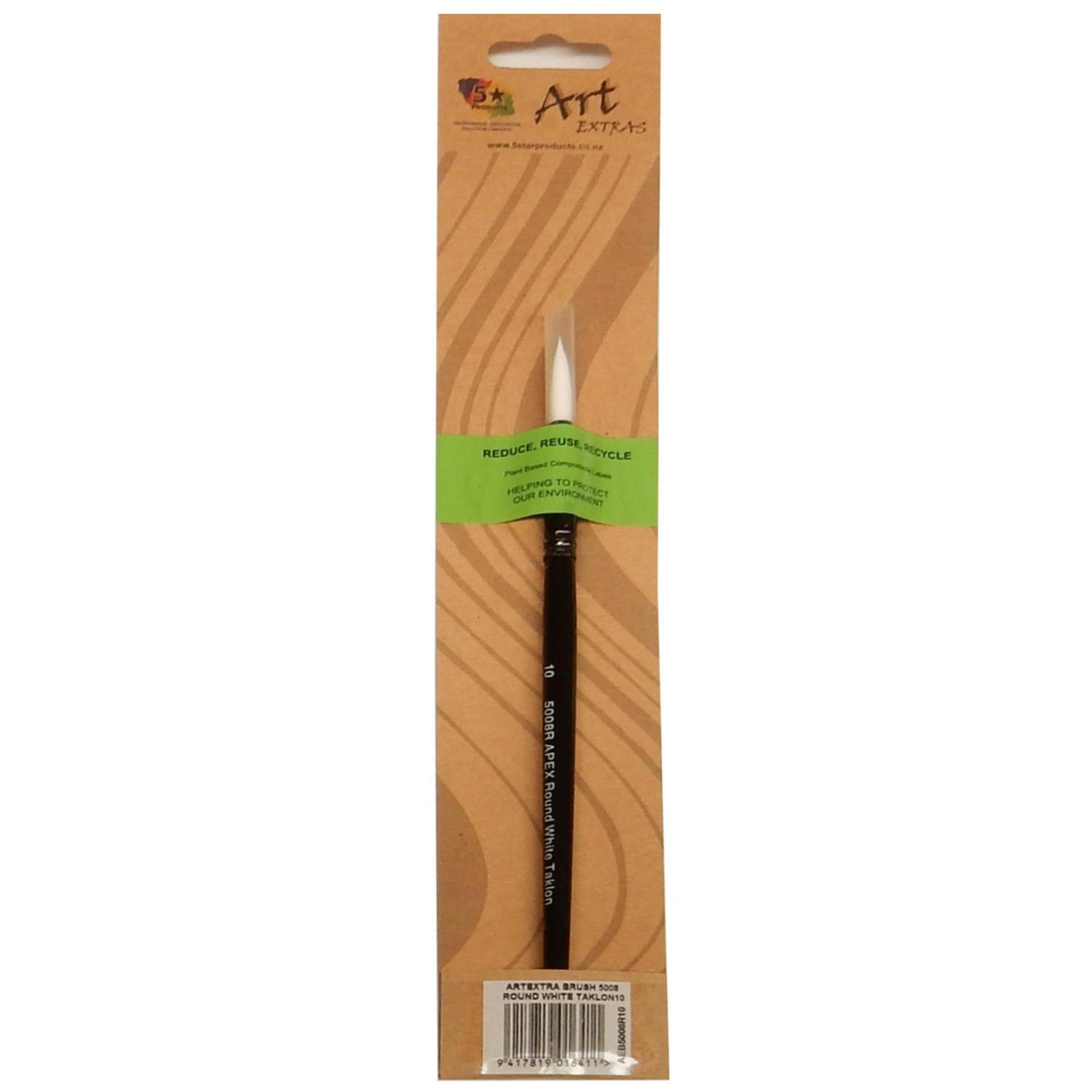 Artist Brush Taklon Round 10