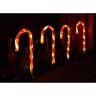 Candy Cane Light 40cm H / Solar Panel Warm White
