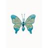 Butterfly Pot Hanger Garden Décor Blue