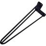 Steel Hairpin Table Leg 700mm Black Steel