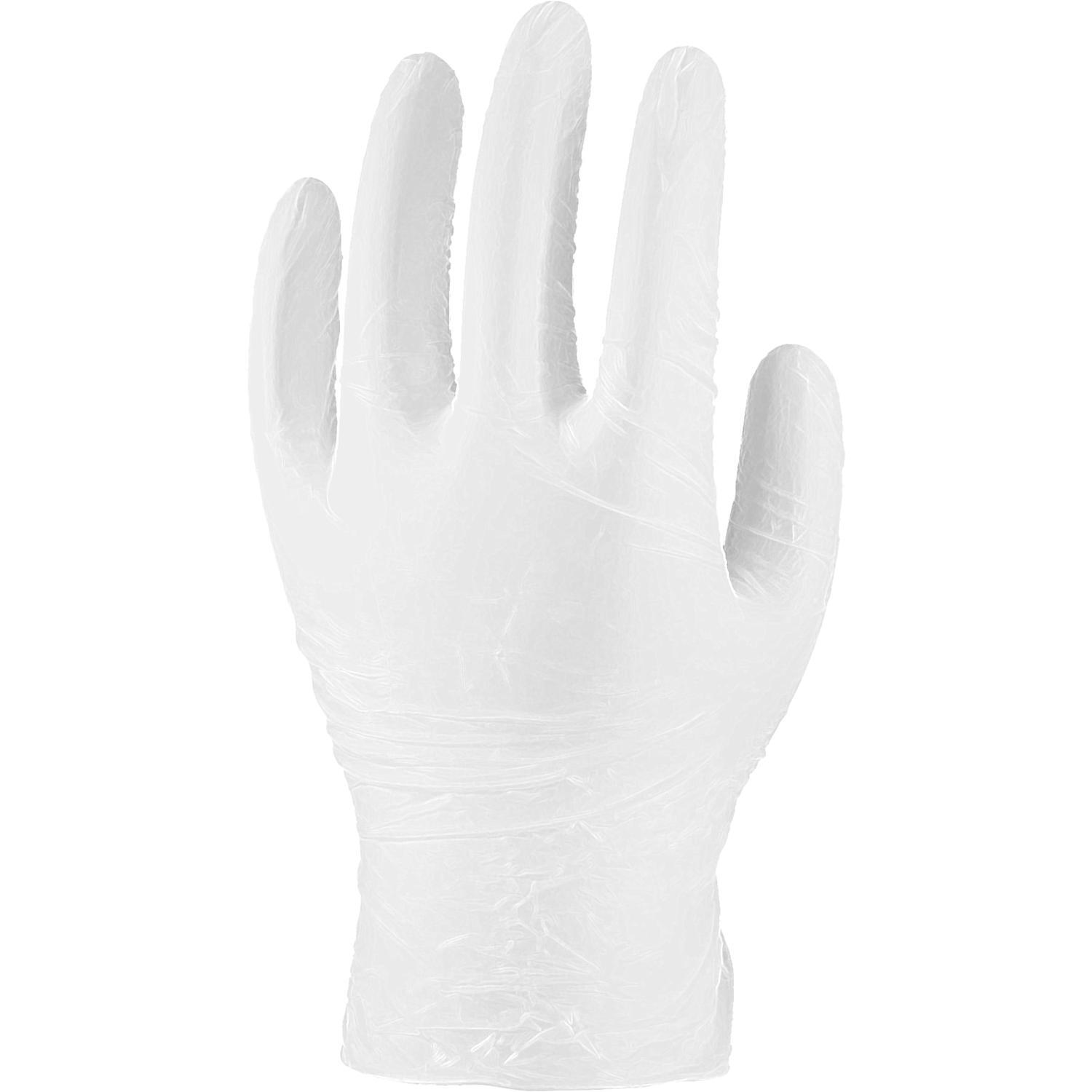 Powder Free Vinyl Clear Small Clear