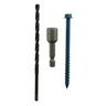 Concrete Screws Hex Head Pack Of 25