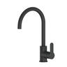 Volt Gooseneck Sink Mixer Matte Black