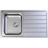 Sink 860x500mm Stainless Steel