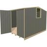 Shed H:1830mm, W:3030mm, D:3030mm Assorted Colours