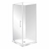 Orion Square Shower Flat Wall