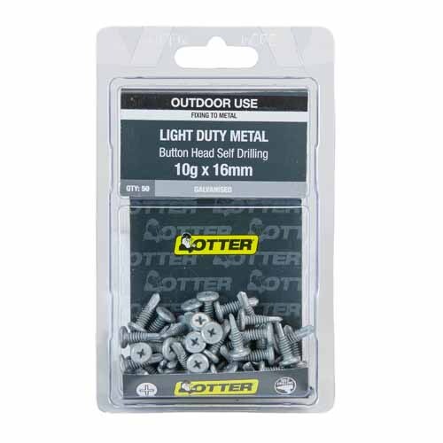 Light Duty Metal Screws