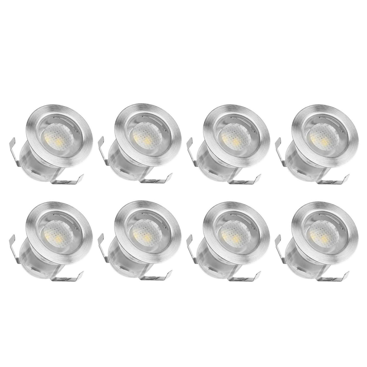 Fantail 0.6W Deck Light Kit 8 Pack
