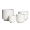 Cup Terrazzo Pot L White
