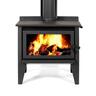 Xtreme Rad Leg 18kW Wood Fire and Standard Flue Kit