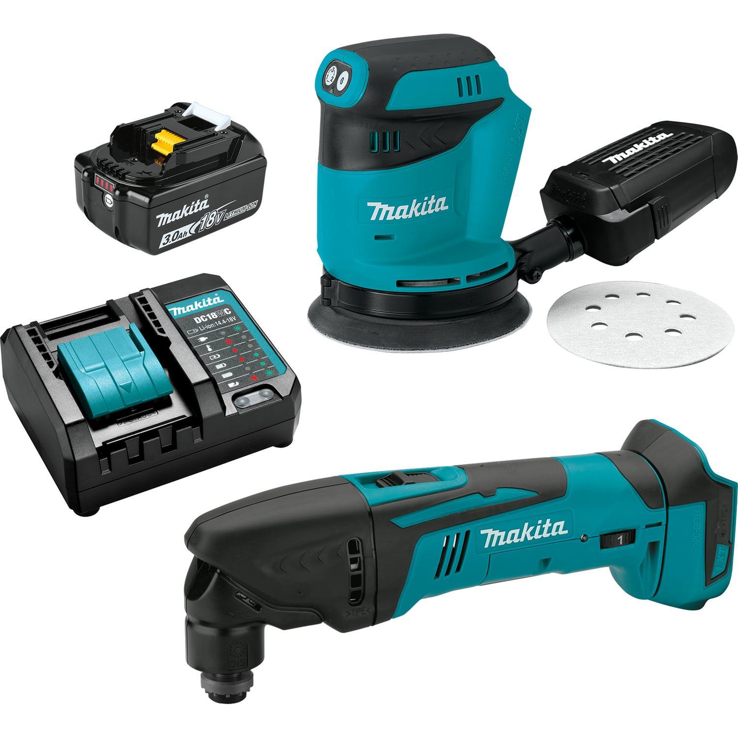 LXT Multitool and Sander 3.0ah Kit 18 Volt